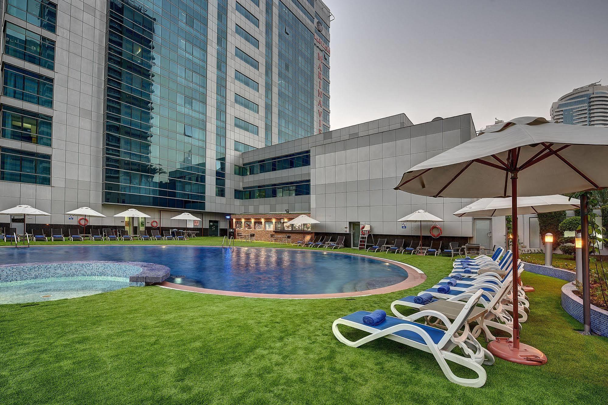 Marina View Deluxe Hotel Apartment Dubai Exterior foto